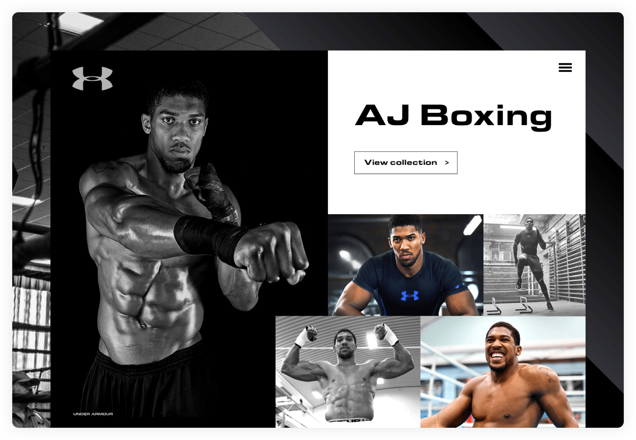 Under Armour - AJ Boxing Concept